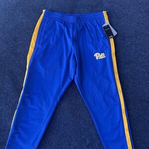 Pittsburgh Panthers Pants Mens Medium NCAA Basketball Tearaway Colosseum